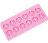 Silicone Lollipop Mold - Candy Making Supplies - Candy Sweet Treat Flexible Plastic Mold For Resin Crafts - Candies Sucker - Polymer Clay
