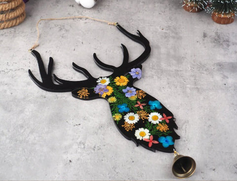 Moose Mold - Large Animal Molds - DIY Wall Hanging Decor - For Resin Crafts - Silicone Mold - Christmas Décor Epoxy