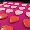 Macaron Silicone Mold Sweets Mold - Heart Wax Candle Mold Handmade Soap Plaster Clay Jewelry Making Chocolate Fondant Cake Candy Decor Mold