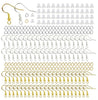 Hook Earrings Set - Fish Hook Earring Wires - Earring Backs - Gold Silver Dangle Drop Earring - DIY Earring Jewelry Making Findings