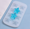 Star Silicone Mold -Star Resin Molds - Five Pointed Resin Star Mold- 8 Grids Star Ice Cube Mold - Star Beads Mold- Epoxy Resin Star Mold