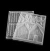 3D House Mold For Candle Making Cake Chocolate Fondant Mousse Decoration Candle Plaster DIY Crafting Resin Moulds Soap Mold Polymer Clay