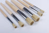 6 Pcs Paint Brush, Thick Watercolor Brush, Artistic Brush, Painting Art Supplies, Oil Paint Brushes, Flat Painting Brushes, Wooden Artist