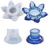 Lotus Candle Holder Mold - Resin Mold - Epoxy Mold - Silicone Round Cylinder Mold - Cube Hollow Soap Mold Mould - DIY Craft Supplies