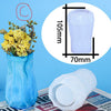 Vase Silicone Mold, Silicone Flower Vase Mold, Home Decor Stripe Vase Mold, Diy Resin Plaster Cement Concrete Vase Moulds Container