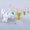 Deer Silicone Resin Mold, Earring Holder, Antler Silicone Epoxy Resin Casting Mold, Earring Hanging Holding, Home Decoration Resin Craft DIY