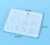 Constellation Mold - Zodiac Symbols Mold - Zodiac Signs Pendant Resin Mold - Resin Molds UV Resin Epoxy Silicone Mold for Resin