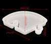 Bowl Resin Mold, Plate Epoxy Resin Casting Bowl Mold for Fruit Snack, Jewelry Dish, Serving Tray DIY, Silicone Large Flower Tray Molds