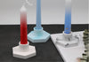 Round Candle Holder Mold - Resin Mold - Candle Stick Holder Epoxy Mold - Silicone Round Cylinder Mold DIY Craft Supplies Candle Stand Base