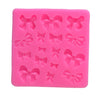 Bow Tie Mold - Bowtie Silicone Mold - Mini Bows Mold - Handmade Soap Plaster Clay Jewelry Making Chocolate Fondant Cake Candy Decor Mold