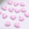 20 Pcs Heart Cabochon - Mini Matte Heart Flatback - Nail Art - Embellishments DIY Craft Supplies - Nail Hearts Tiny Hearts Scrapbooking