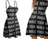 Custom Dress - Personalized Photo Picture Tropical Vacation Beach Dress - Design Your Own Custom Face Dress - Gift for Her Wife Girlfriend