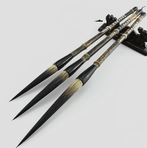 3 Pcs Chinese Calligraphy Brush - Japanese Calligraphy Set - Paint Brush Paintbrush - Writing Brush - Mandarin Traditional Brush - Ink Brush
