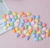 20 Pcs Heart Cabochon - Mini Matte Heart Flatback - Nail Art - Embellishments DIY Craft Supplies - Nail Hearts Tiny Hearts Scrapbooking
