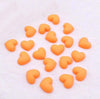 20 Pcs Heart Cabochon - Mini Matte Heart Flatback - Nail Art - Embellishments DIY Craft Supplies - Nail Hearts Tiny Hearts Scrapbooking