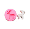 Moose Mold - Deer Animal Molds - Antlers Buck DIY Fondant Cake Decor - For Resin Crafts - Silicone Mold - Chocolate Christmas Décor Epoxy