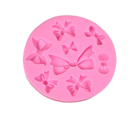 Bow Tie Silicone Mold - Bow Tie Mold - Mini Bows Mold - Handmade Soap Plaster Clay Jewelry Making Chocolate Fondant Cake Candy Decor Mold