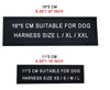 Custom Name Dog Harness Embroidery Patch - Personalized Harness Dog Patches - Personalized Name Tag - Vest Uniform Costume Hats Backpacks