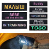 Custom Name Dog Harness Embroidery Patch - Personalized Harness Dog Patches - Personalized Name Tag - Vest Uniform Costume Hats Backpacks