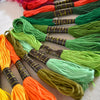 Assorted Colour Embroidery Thread Floss Skeins, Various Rainbow Colours, Embroidery Floss Thread For Embroidery Sewing And Crafts Braiding