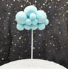 Cloud Cake Topper - Cloud Cake Decorations - Baby Shower Kids Birthday Party Cake - Cupcake - White Cloud Garland DIY Kit Balloon Wedding
