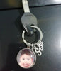 Custom Photo Keychain , Personalized Photo Keychain, Circle Keychain Engraved, Photograph Keychain, Personalized Picture Keychain, Couples