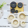 4 Tire Wheel Mold, Cake Decorations, Cup Caker Toppers, Candy, Chocolate Tires, Truck Tire Mold, Truck Tyre Shape Silicone Mold Sugarcraft