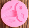 Cow Skull Mold Bull Skeleton Head Longhorn Fondant Chocolate Resin Clay Cupcake Topper DIY Party Cake Decorating Candy Gumpaste Mould