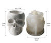 3D Skull Silicone Mold, Silicone Mold, Flower Cup Soap Mold, Candle Plaster Decoration Tools, Polymer Clay, Resin Mold, Cake Mold, Chocolate