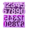 0-9 Number Mold Number Silicone Mold Number Resin Molds Diy Epoxy Mold, Huge Mold, Number Birthday Cake Mold, Fondant Chocolate