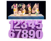 0-9 Number Mold Number Silicone Mold Number Resin Molds Diy Epoxy Mold, Huge Mold, Number Birthday Cake Mold, Fondant Chocolate