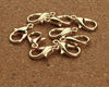 Lobster Clasps 10mm 12mm 14 16 18 21 23 mm Lobster Clasp Jewelry Clasps, Metal Clasps Necklace Supplies - Gold Bronze Black Bulk Alloy