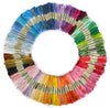 Assorted Colour Embroidery Thread Floss Skeins, Various Rainbow Colours, Embroidery Floss Thread For Embroidery Sewing And Crafts Braiding