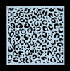 Leopard Print Stencil, Reusable Sheet, Art, Cake Decoration, Craft, DIY, Hobby, Scrapbooking, Airbrushing, Leopard Spots Pattern Wall Craft