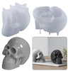 3D Skull Silicone Mold, Resin Mold, Silicone Mold, Cake Mold, Chocolate Mold, Soap Mold, Candle Plaster Decoration Tools, Polymer Clay