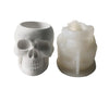3D Skull Silicone Mold, Silicone Mold, Flower Cup Soap Mold, Candle Plaster Decoration Tools, Polymer Clay, Resin Mold, Cake Mold, Chocolate