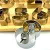 Number Cookie Cutter Set 0-8 - Sandwich Cutter - Biscuit Cutter - Biscuit Cutter - For Fondant Pastry Cooking Baking Supplies Clay