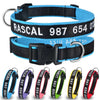 Personalized Collar, Custom Dog Collar Embroidered with Pet Name Phone Number, Pet Collar, Personalized Dog Collar, Small Medium Large Dogs
