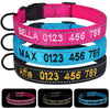 Personalized Collar, Custom Dog Collar Reflective with Pet Name Phone Number, Pet Collar, Personalized Dog Collar, Small Medium Large Dogs
