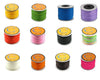 Braided Nylon Jewelry Cord 0.8 mm 1 mm 1.5 mm - Beading String Thread - Shamballa Suply - Chinese Knotting Cord Macrame Beading String Wire