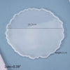 Silicone Tray Mold Resin Molds, Round Fruit Tray Mold, Large Irregular Wave Agate Coaster Mold Big, Silicone Rolling Epoxy Resin Mould