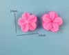 3D Flower Silicone Mold Plum Flower Petal Chocolate Candy Fondant Cake Decoration Resin DIY Soap Mold Polymer Clay DIY Crafting Gum Paste