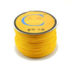 Braided Nylon Jewelry Cord 0.8 mm 1 mm 1.5 mm - Beading String Thread - Shamballa Suply - Chinese Knotting Cord Macrame Beading String Wire