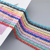Plastic Flat Chain, DIY Jewelry Making Supplies, Necklace Craft Supplies Findings Bulk Chain Men Women Red Yellow Pink Purple Black White