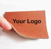 500 Custom Leather Patch - Personalized Patch - Leather Patch for Hats - Engraved Leather Patch with Logo Name Stitch on Leather Tag Nametag