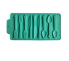 Spoon Fork Mold - Cutlery Resin Mold - Flexible Silicone Push Mold - Craft - Dessert - Mini Food - Soap Mold - Resin - Jewelry Chocolate