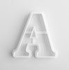 Alphabet Cookie Cutter - Polymer Clay Fondant Cutters - Uppercase Bold Letter Cutter A,B,C,D,E,F,G,H,I,J,K,L,M,N,O,P,Q,R,S,T,U,V,W,X,Y,Z