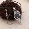 Jewelry - Lightningstore Fairy Tail Pendant Necklace Merchandise - Comes In 4 Colors- Black Red Purple Pink (Red)