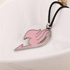 Jewelry - Lightningstore Fairy Tail Pendant Necklace Merchandise - Comes In 4 Colors- Black Red Purple Pink (Red)