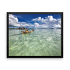 Kayaking Canoeing Framed Photo Poster Wall Art Decoration Decor For Bedroom Living Room